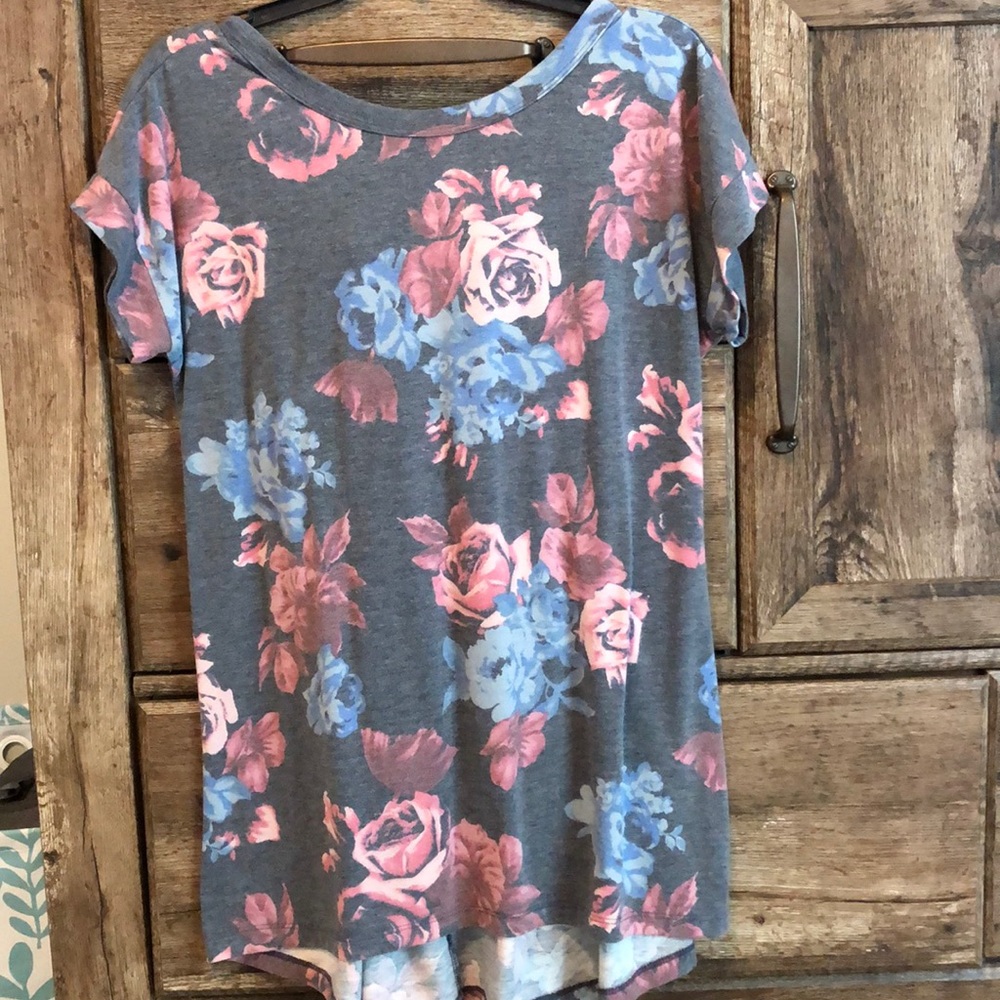 Floral tunic